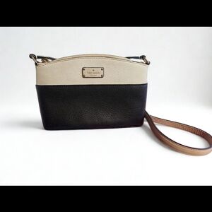 Kate Spade Black & Cream Crossbody Bag